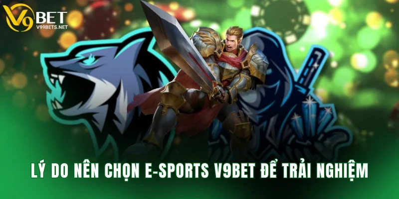Lý do nên chọn E-Sports V9BET để trải nghiệm